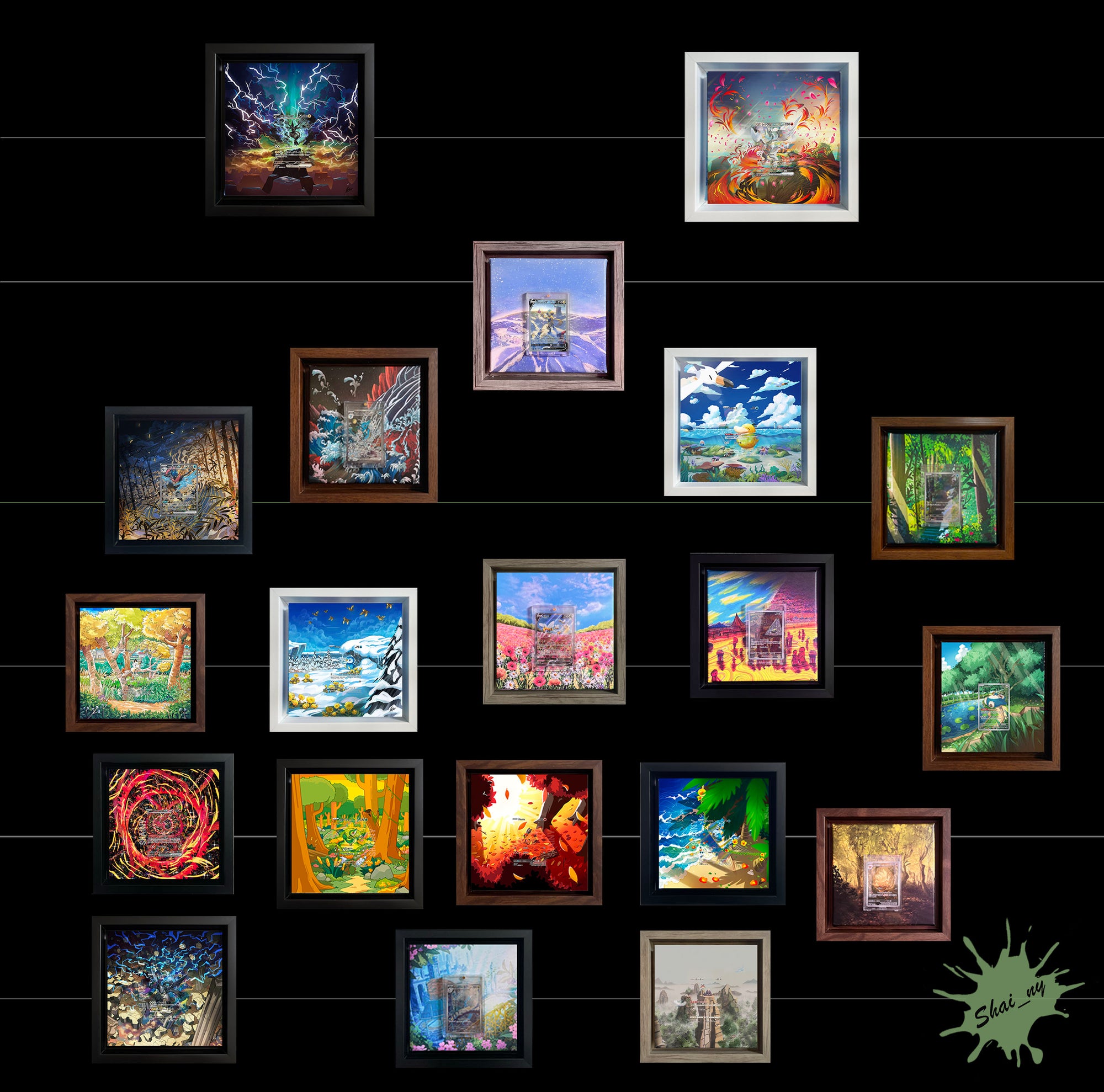 1x Mystery Art Frame Box