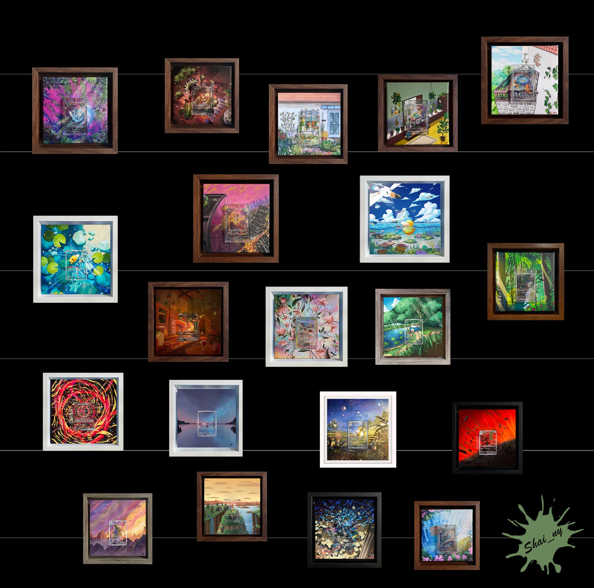 1x Blind Art Frame Box